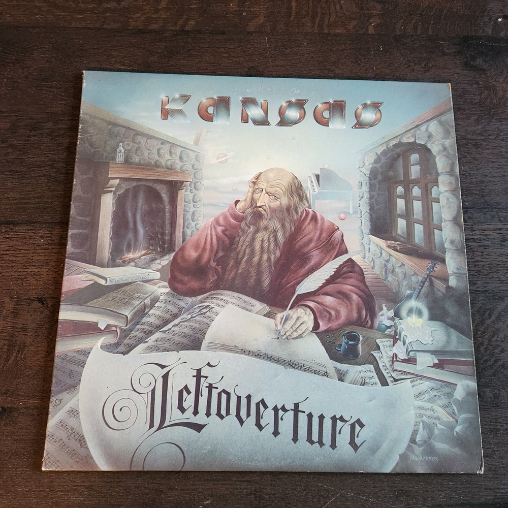Kansas Leftoverture Vinyl‎ LP Record 1976 Kirshner Classic Rock Album